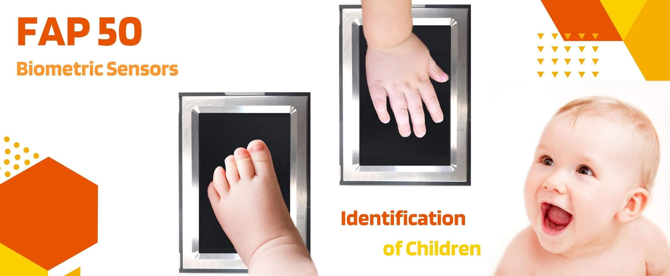 FAP 50 Fingerprint Sensors-Identification of Children